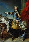 Jean Baptiste van Loo Portrait of King Louis XV Sweden oil painting artist